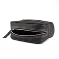 thumbnail image 3 of Leather Waist Belt Bag Travel Pouch Fanny Pack Black 18BT25BK, 3 of 3