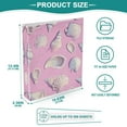thumbnail image 5 of Seashells and Conch Shells 3 Ring Hardcover Binders 1.5in Round Rings for Letter-Size Folder Paper Organizer Pockets for Office Student Recipe, 5 of 9
