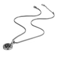 thumbnail image 5 of Jewmon Pentacle Pentagram Necklace for Men Women Unisex 316L Stainless Steel Pentacle Round Pendant Wicca Jewelry, 5 of 9
