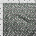 thumbnail image 2 of oneOone Cotton Poplin Twill Gray Fabric Christmas Sewing Material Print Fabric By The Yard 56 Inch Wide, 2 of 4