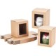 thumbnail image 1 of Caja de papel kraft con ventana marrón, 30 unidades, para regalo, embalaje de jabón, 1 of 5