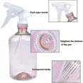 thumbnail image 2 of 2pcs 500ml Empty Spray Bottle, Spray Bottles Spray Bottles Plastic Empty Spray Bottle Spray Bottles Transparent Empty Spray Bottle, For Hairdressing P, 2 of 4