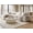 Beige, variant on MOALCOFER 108" L-Shaped Modular Sectional Sofa, Movable Ottomans, No Assembly Needed, Comfy Floor Sofa with Anti-Slip Base for Living Room, Apartment, Beige