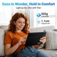 thumbnail image 3 of BUFO 11 inch Tablet , 30GB RAM 128GB ROM Octa-Core, 2K FHD 2000x1200 Display, 7800mAh Battery, 5G Wi-Fi, 3 of 7