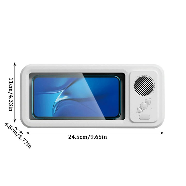 Aqua Play Phone Holder with Speaker, Aqua Play Waterproof Shower Phone Holder with HD Touch Screen, 360 Adjustable Retractable Mount, Anti-Fog Wall Phone Case for Bathroom, Bathtub - Walmart.com Aqua Play Phone Holder with Speaker, Aqua Play Waterproof Shower Phone Holder with HD Touch Screen, 360 Adjustable Retractable Mount, Anti-Fog Wall Phone Case for Bathroom, Bathtub - Walmart.com