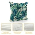thumbnail image 4 of COMIO Tropical Leaves Pillow Covers Summer Decorative Green Palm Leaf Throw Pillow Covers Soft Pillow Case Square Cushion Covers for Home Couch Sofa Patio Bedroom, 4 of 5
