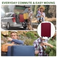 thumbnail image 7 of Uxcell Luggage Cover Protector for Travel and Business Trips with Elastic Design for Travel Business 22-23 inch Wine Red, 7 of 7