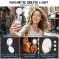 thumbnail image 2 of DAYBETTER Magnetic Selfie Light for Phone, 360° Rotating LED Fill Light with Mirror for Photography/Zoom Calls/Video Conference, 2 of 7