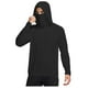 thumbnail image 2 of pstuiky camisas de manga larga para hombre, Blusa de manga larga con capucha y protector solar de verano para hombre, ligera, transpirable y de color liso. salir tops l, 2 of 7