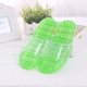 thumbnail image 1 of Zapatillas de baño de verano para mujer, zapatillas de baño antideslizantes de cristal para el hogar, zapatillas de masaje de PVC de plástico con fugas para hombre, 1 of 6