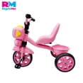 thumbnail image 4 of Triciclo Infantil De Robot Con Pedales, Luz y Música Cajuela rosa, 4 of 9