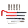 thumbnail image 2 of POCREATION Thread Repair Kit, Stainless Steel Tap, For Thread Repairing Microwave Communication, 2 of 8