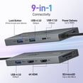 thumbnail image 2 of USB C Docking Station Acer Dual HDMI 4K 100W PD Charging, 2 of 8