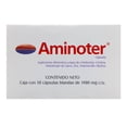 thumbnail image 4 of Suplemento alimenticio Aminoter 30 cápsulas blandas 1980 mg c/u, 4 of 4