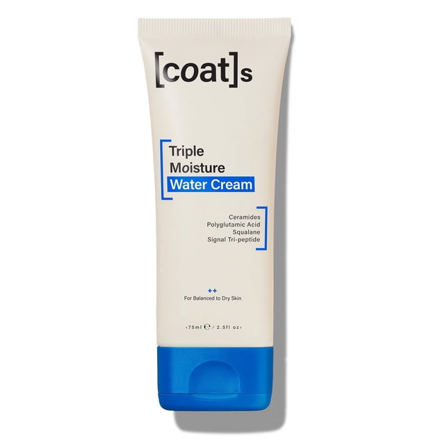 Hidratante COATS, crema de agua triple hidratante, 75 ml, piel adolescente