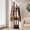 Walnut, variant on LUOLUO Coat Rotating Rack with 3 Shelves and 9 Hooks,Wood Coat Hanger, Coat Rack Freestanding for Hats, Coats, Scarves, Bags in Bedroom/Office/Entryway, Walnut