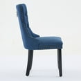 thumbnail image 5 of GAKMCIL Fabric Dining Chair (Set of 2), Comfy Tufted Fabric Upholstered Dining Chair with Nailhead Trim, Solid Wood Legs, Weight Capacity 300lb for Dining Room and Kitchen (Blue), 5 of 11