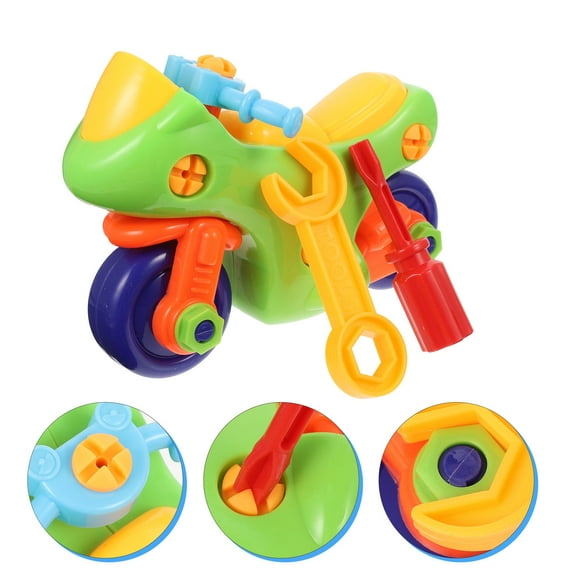 MLINS  Take Apart Motorcycle Toy Problem-solving Child Baby