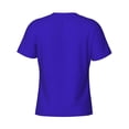 thumbnail image 6 of Vsdgher Darkblue Print Men's Dry Fit Mesh Athletic Shirts Moisture Wicking Tennis T-Shirt Tops, 6 of 9