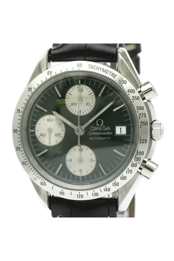 Pre-Owned OMEGA Speedmaster Date Steel Automatic Mens Watch 3811.70.26