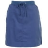 Fresh Womens Solid Casual Skort 10 Blue