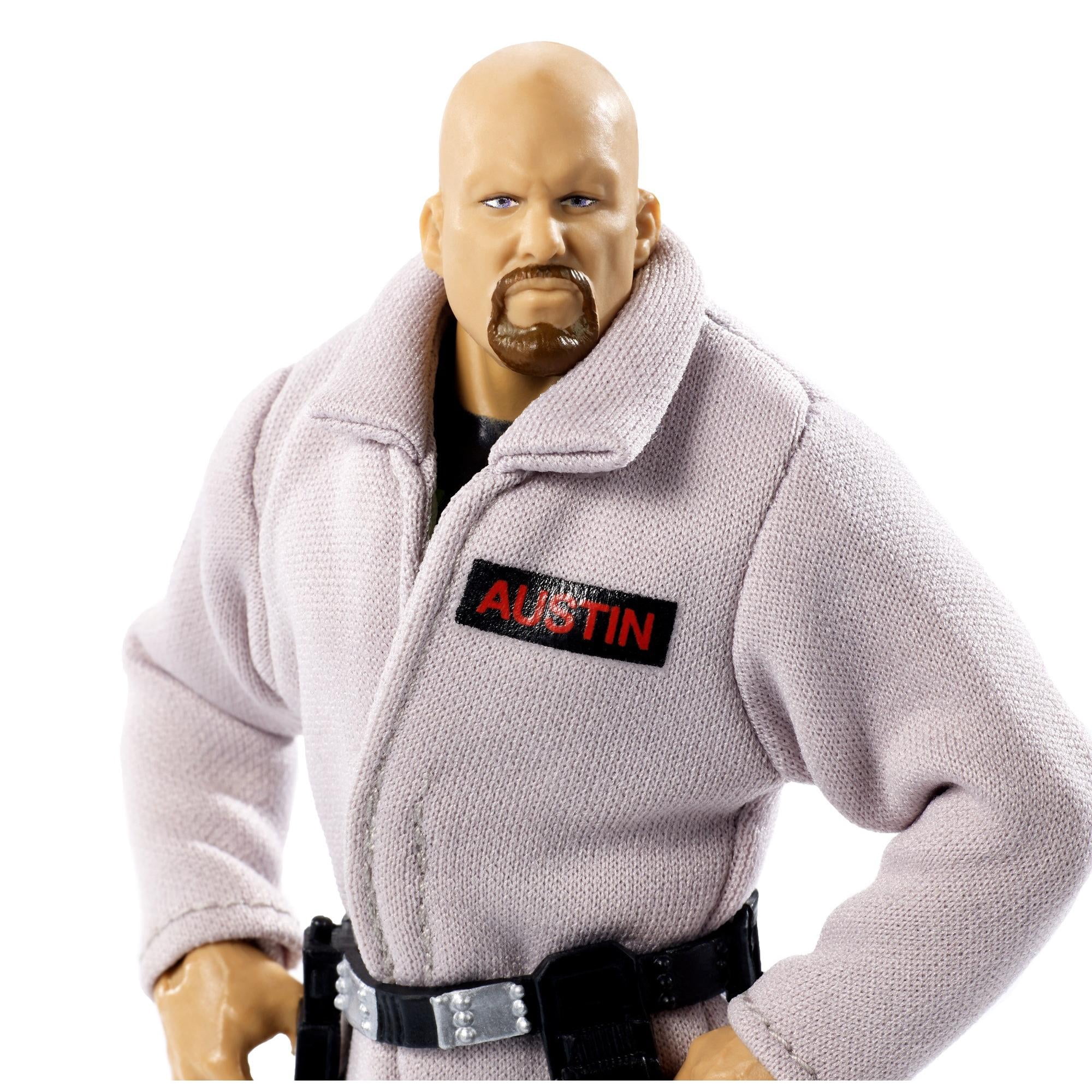 WWE Ghostbusters Stone Cold Steve Austin Action Figure, 6"