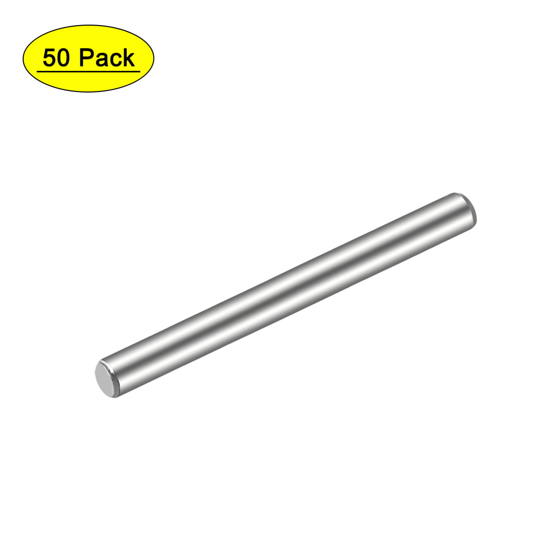 20 Pieces 18-8 Stainless Steel Dowel Pins 3/16" Dia x 2.00" Length 