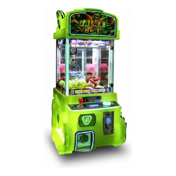 Maquina De Peluches Garra Grande Galaxy Claw Negocio Verde