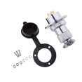 thumbnail image 1 of Enchufe Conector con Cubierta Prueba de Agua para Luces Mástil Radio de Vehículos Soledad Conector de enchufe impermeable, 1 of 10
