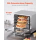 thumbnail image 2 of VEVOR Horno comercial de encimera de 66 l, tostador electrico de 2800 W, acero inoxidable, 2 of 9