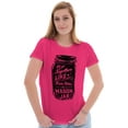 thumbnail image 2 of Together Like Moonshine and Mason Jar Womens Slim Fit Graphic Tee Brisco Brands S, 2 of 4