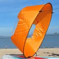 thumbnail image 3 of Red Kayak Sail Pvc Paddle Board Sail Kayak Downwind Sail Paddle Board Shaped Sail, 3 of 7