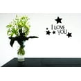 thumbnail image 1 of Decal - Peel & Stick Wall Sticker : I Love You Home Decor Picture Art Size :12 Inches x 12 Inches, 1 of 2