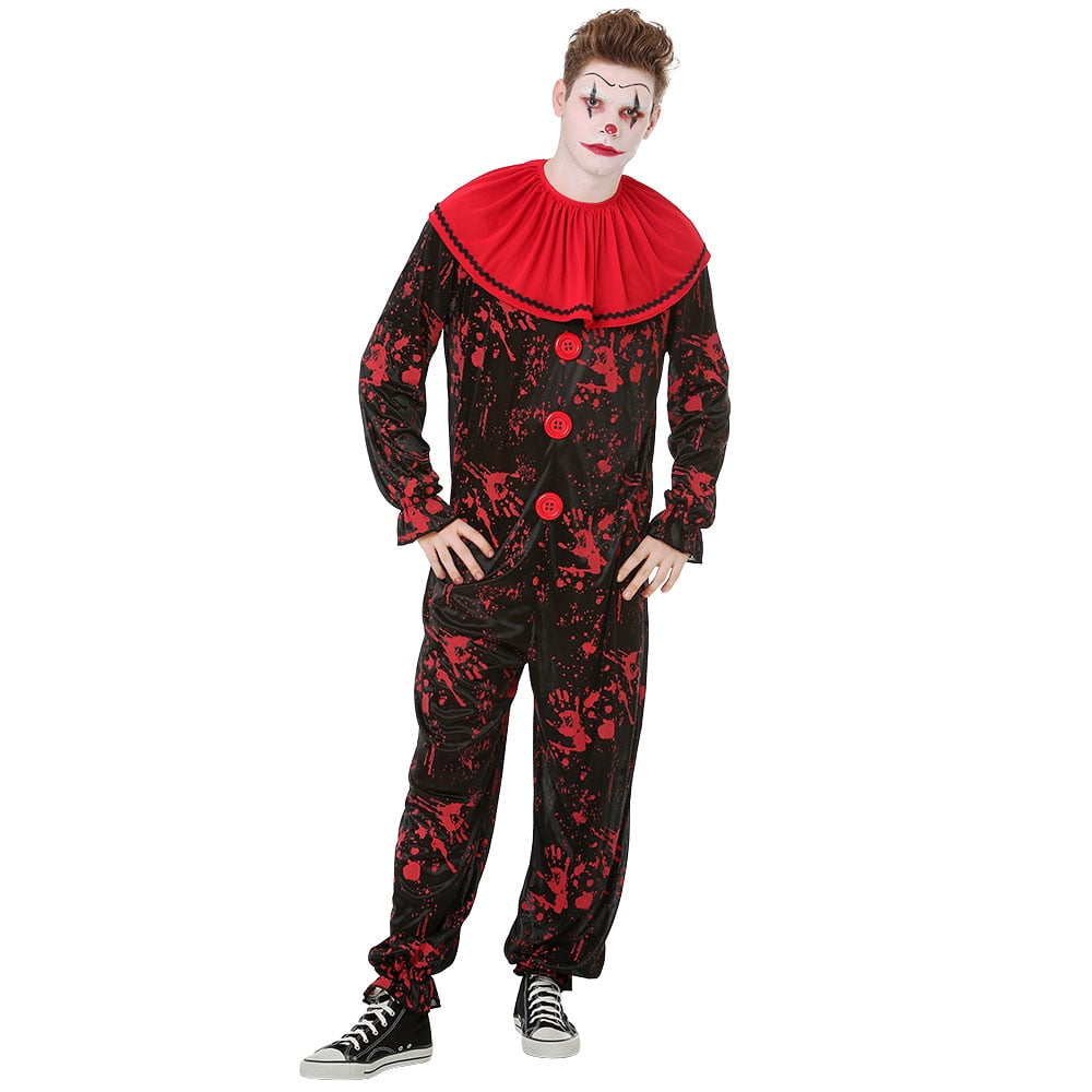 mens black and red outfit