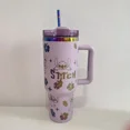 thumbnail image 3 of Taza de acero inoxidable con aislamiento al vacío de 40 oz de Disney Stitch, taza para automóvil con aislamiento al vacío de acero inoxidable 304, para deportes, viajes al aire libre, 3 of 5