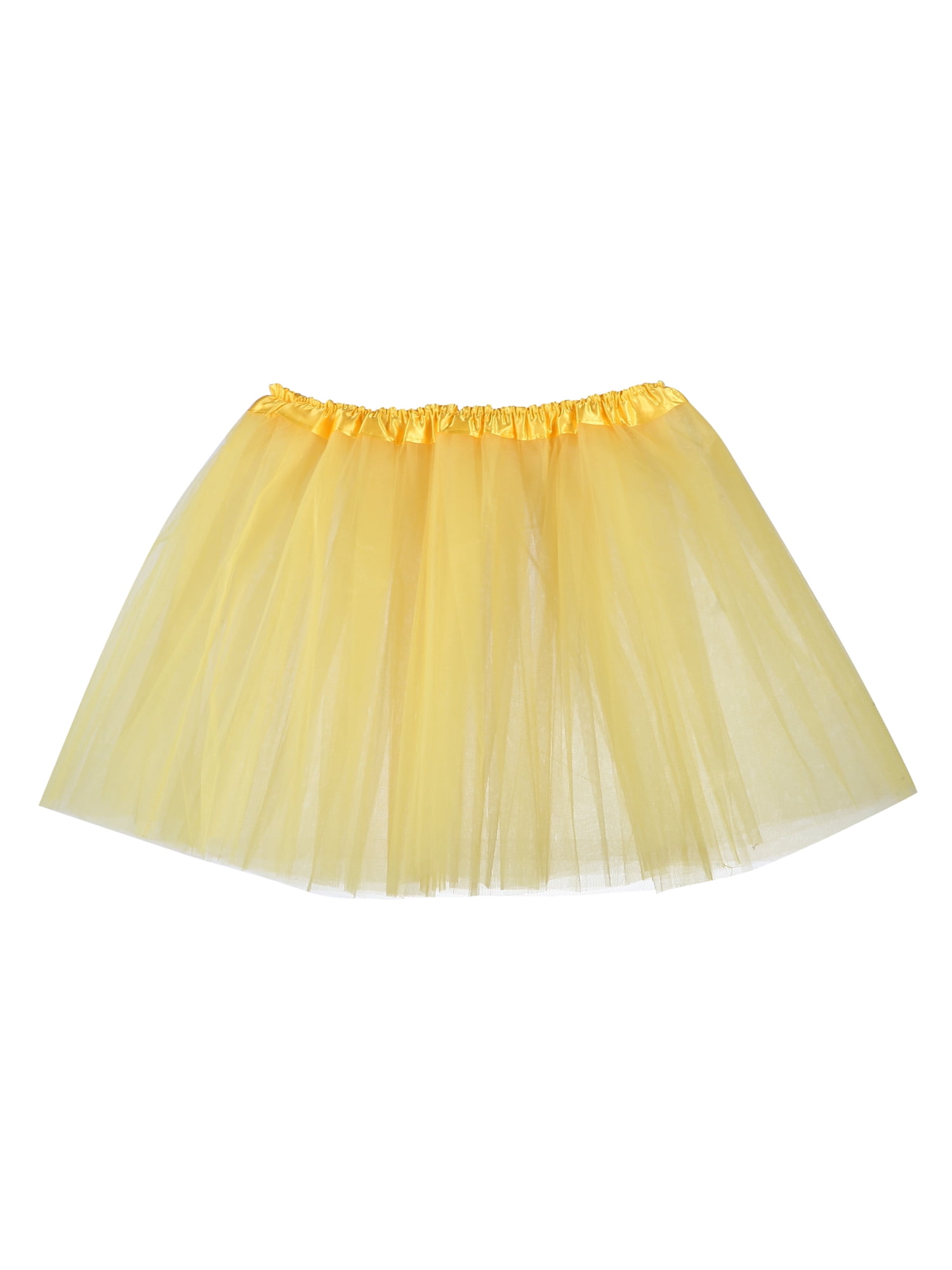 Pink,Black,Purple,Blue,Red,Orange,Green,White,Yellow Childs Tutu Skirt All Ages 