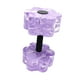 thumbnail image 2 of Dumbbell de ejercicio acuático, tontería acuática, resistencia a la piscina Eva Foam Barbell acuática para entrenamientos aeróbicos de agua Fitness de Morado y blanco, 2 of 9