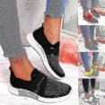 thumbnail image 2 of Chaussures à Enfiler avec Semelle Orthopédique Espadrilles Mode pour Femmes Espadrilles à Plateforme pour Femmes Chaussures de Marche, 2 of 4