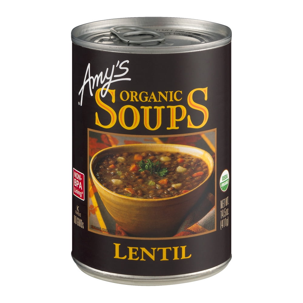 Amy's Organic Vegan Lentil Soup, 14.5 by Amy's Kitchen Inc.