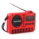thumbnail image 1 of Radio FM Digital Portátil Recargable con Pantalla LED y Altavoz Bluetooth 5.4, Ideal para el Hogar y Viajes. Color Rojo., 1 of 5
