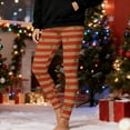 thumbnail image 2 of YOIAVAIOY Womens Novelty Holiday Tights Christmas Print Buttery Soft Leggings High Waisted Causal Yoga Pants Buttery Soft Lounge Workout Bottoms Red XL, 2 of 10