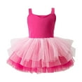 thumbnail image 3 of Lovzfmll Girls Ballet Tutu Leotard, Camisole Tutu Dress with Mesh Skirt, Soft Stretchy Bodysuit for Dancewear and Performance for 6 Months- 3 Years, 3 of 4
