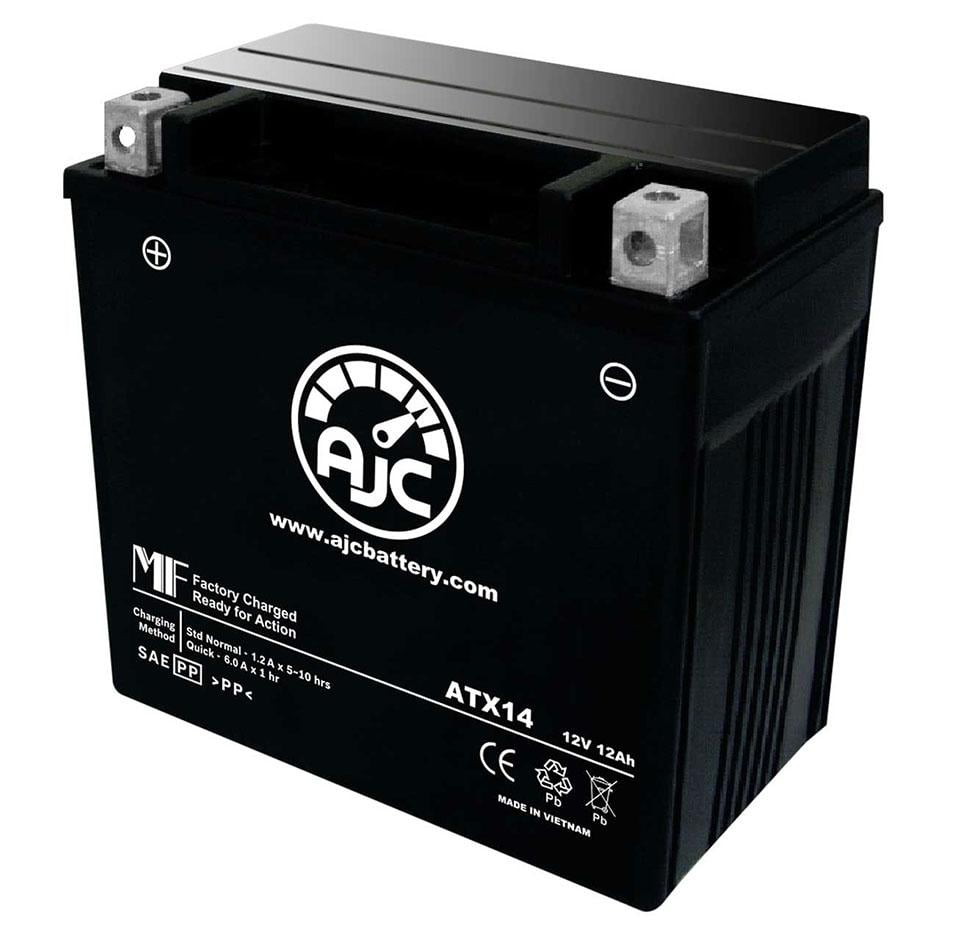 Scorpion YTZ14S Powersports Replacement Battery This is an AJC Brand Replacement