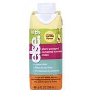 (4 pack) Else Nutrition Kids Nutritional Shake Ready-to-Drink, Vanilla, 4PK, Dairy-Free Protein Shake