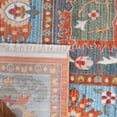 thumbnail image 4 of SAFAVIEH Vintage Persian Yvonne Floral Bordered Polyester Runner Rug, Rust/Blue, 2'2"x12', 4 of 7