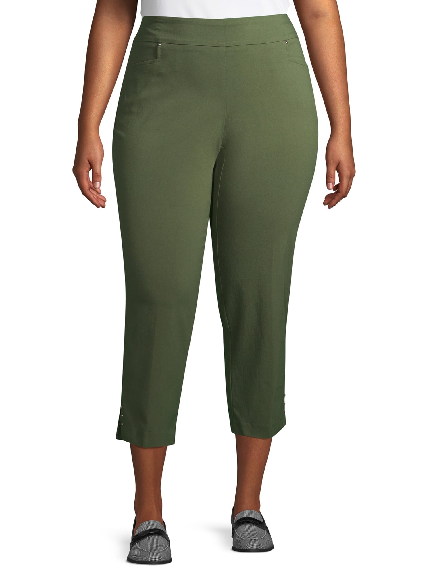 women's plus size skinny dress pants