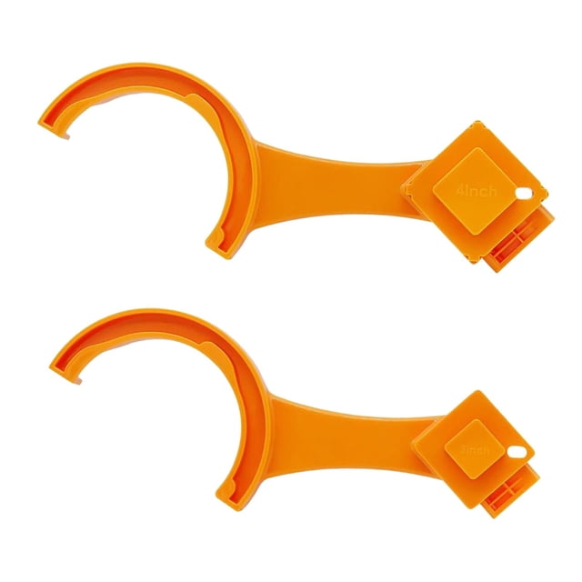 davian 2x RV Sewer Hose Wrench Spanner, Easy to Use Maintenance Universal Multipurpose Repair RV Accessory Sewer Hose Removal Tool