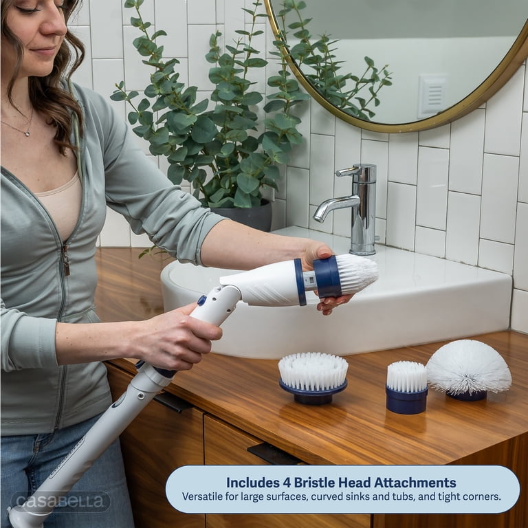 Casabella Power Spin Scrubber, Electric Cordless Brush photo 6