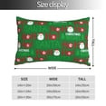 thumbnail image 2 of Naloa Cute Santa Pillow Covers, Throw Pillow Case Cushion Covers,Cushion for Bedroom,Couch,Home-16"x24", 2 of 6