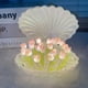 thumbnail image 5 of Lámpara de noche con forma de tulipán, lámpara de flores, lámpara de concha, lámparas de mesa para dormitorio con tulipanes, regalos de cumpleaños y Navidad, 5 of 7